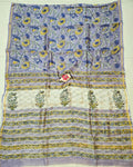 Neel Gulnaar, Handblock Printed Chanderi Silk Saree